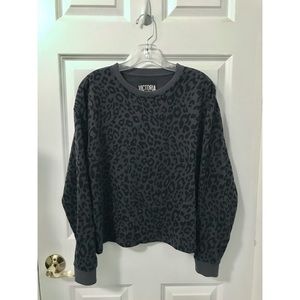 Victoria’s Secret Sport Leopard Print Sweatshirt
